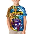 thumbnail image 1 of Kids Blox Fruit T-Shirts, Youth MammothFruit T-Shirts, Casual Crew Neck Shirts for Boys Girls, Fashion 3D Print Short Sleeve Tee, 1 of 9