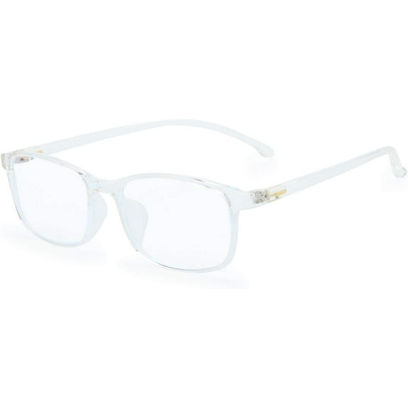 Kids Blue Light Blocking Glasses Silicone Flexible TR-90 Frame, Computer Gaming TV Phone Glasses for Boys Girls