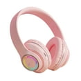 thumbnail image 1 of Kids Bluetooth Headphones, Wireless Headphones with HD ANC Microphone, 50 Hours Playtime, Safe Volume,Type C Fast Charging,Foldable Over Ear Headphones for Children/Teens/Smart Device,Pink, 1 of 9