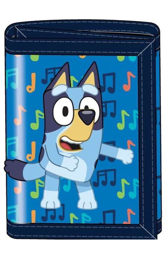 Kids' Bluey Trifold Wallet - Blue