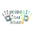 thumbnail image 1 of Kids on Board Sticker for Car Vinyl Decal Car Body Window Bumper Stickers Cute Boy and Girl Baby on Board Safety Warning Sign Laptop SUV Trucks Car Sticker and Decal Warning Reflective Stickers, 1 of 4