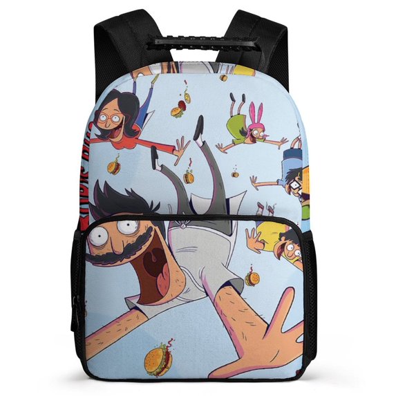 Bob's Burgers Backpacks Bookbag Casual Daypack Backpacks for Travel Camping Hiking