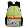 thumbnail image 1 of Bob's Burgers Backpacks Bookbag Casual Daypack Backpacks for Travel Camping Hiking, 1 of 8
