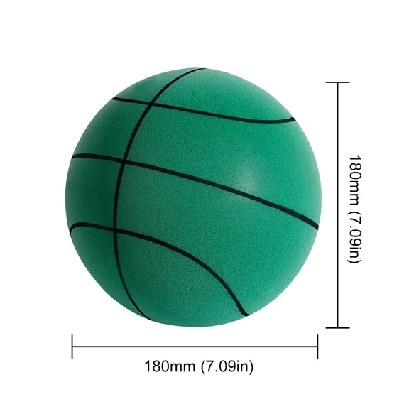 Kids Bouncing Mute Basketball 18/21/24CM Indoor Silent Basketball Foam Balls 3/5/7 Size Basketball High-Resilience Basket Ball