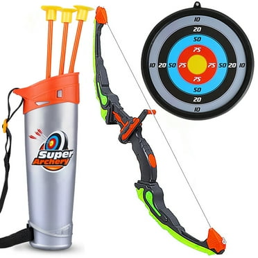 Toyvelt Bow and Arrow Set for Kids -Light Up Archery Toy Set -Includes ...