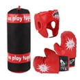 thumbnail image 1 of Kids Boxing Gloves Kit Punching Bag Educational Decompression Sandbag Hanging Toy Set;Kids Boxing Gloves Kit Punching Bag Decompression Sandbag Toy Set, 1 of 8