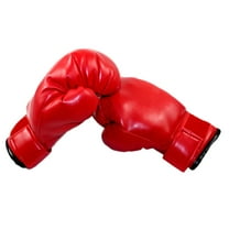Kids Boxing Gloves - Professional Punching Gloves for Children, Training Glove Set for Muay Thai, MMA, Kickboxing & Bag Work - Ideal Gift (Red)