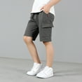 thumbnail image 1 of Kids Boy Cargo Shorts Lightweight Casual Outdoor Shorts with Pockets Boys 7-8 YearsClothes Boys Clothes, 1 of 4