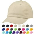thumbnail image 1 of Kids Boy Girl Baseball Cap Hat Soft Cotton Lightweight Adjustable Size for 6-9 Years Putty, 1 of 5
