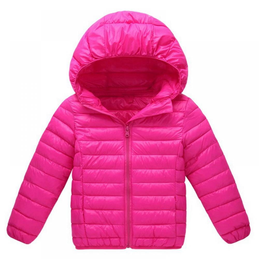 WULFUL Girls' Puffer Jacket - Lightweight Winter Coat For Ages 11-12 - View #4