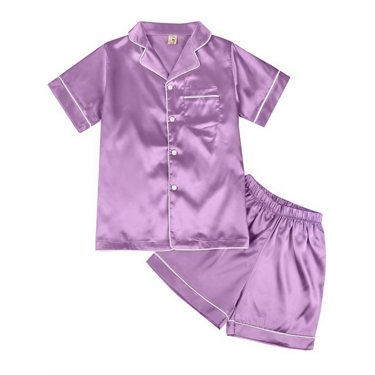 Silk pyjamas best sale for girls