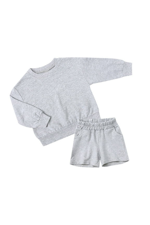 Kids Boy'S Clothing Solid Short Sleeve Shirt Tee Shorts Set Crew Neck Summer Baby Boy Clothes Childrens Clothes 9-10 Years Cute&nbsp;Boy&nbsp;Clothing