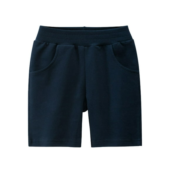 Kids Boy Shorts Straight Leg Regular Pull-On Summer Clothes Boy Kids Boy Outfits 4-6 Years