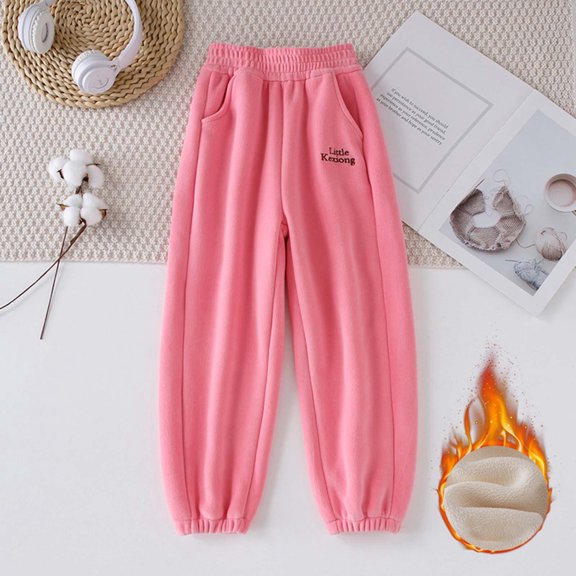 Kids Boy Sweatpants Elastic Waist Joggers Athletic Clothes Boys Summer Clothes Size 4-5 Years