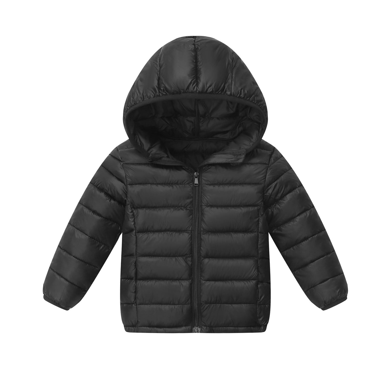 Boy Winter Coat Parashot Stuff  With Hoodie In Green  Color