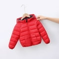 thumbnail image 1 of Kids Boy Winter Coat,Boys Puffer Jacket With Pocket Zip up Hooded Coat Windproof Warm Fashion Kids Winter Clothes Boys Coats Size 8-9 Years, 1 of 4