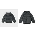 thumbnail image 1 of Kids Boy Winter Coat,Kids Puffer Jacket with Pocket Zipper Black Puffer Windproof Warm Outerwear Coats Girls Winter Clothes Size 5-6 Years, 1 of 4