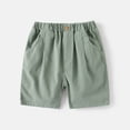 thumbnail image 1 of Kids Boy's Summer Army Green Breathable Kids Basketball Shorts Summer Clothes 4T, 1 of 3