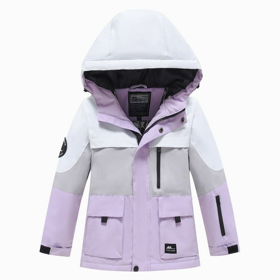 Kids Boy's Winter Coat Girl Boy Winter Coats Hood Kids Winter Jacket Parka Outerwear Boys Jacket Boys Coats Thick Hooded Down Outdoor Coats
