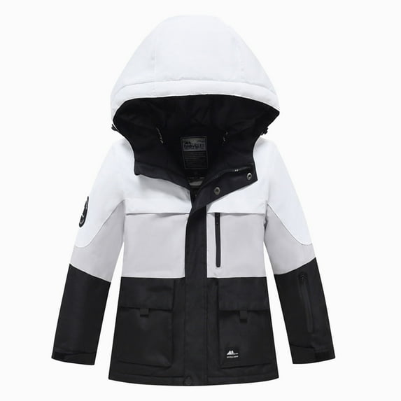Kids Boy's Winter Coat Girl Boy Winter Coats Warm Puffer Jackets Boys Jacket Kids Coats Boys Girls Winter Midweight Quilted Puffer Coat