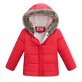 thumbnail image 1 of Kids Boy's Winter Coat Lined Waterproof Jacket Hood Kids Winter Jacket Parka Outerwear Kids Jacket Kids Coats Boys Girls Winter Thick Hooded Down Outdoor Coats, 1 of 3