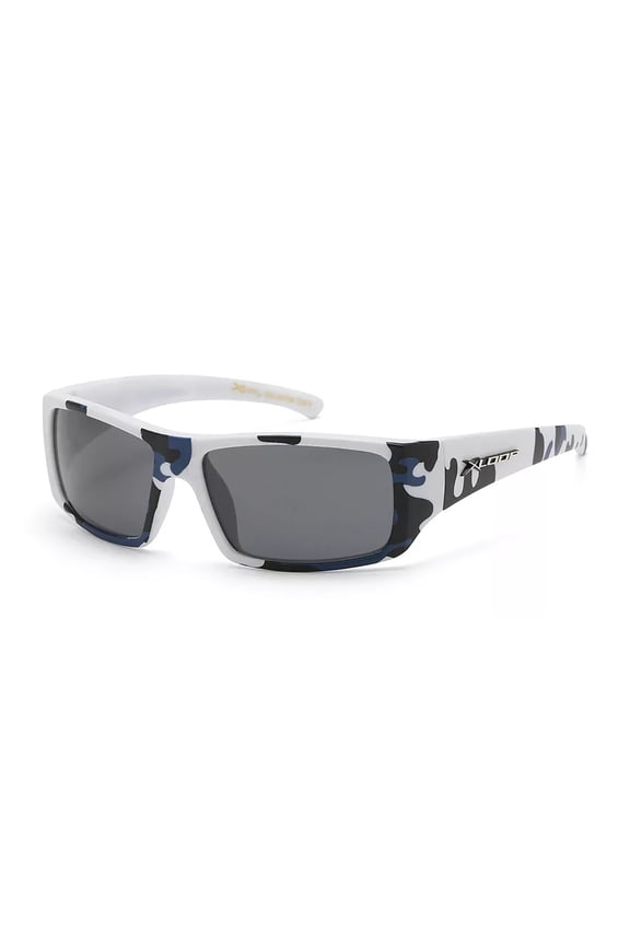 Kids Boys Baseball Cycling Sport Wrap Sunglasses Children Camouflage Glasses