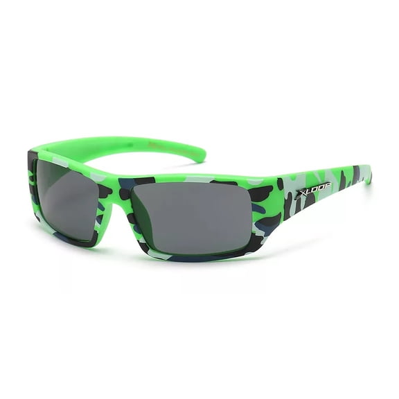 Kids Boys Baseball Cycling Sport Wrap Sunglasses Children Camouflage Glasses