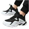 thumbnail image 1 of Kids Boys Breathable Basketball Shoes Toddler High Top Fashion Slip On Sneakers Casual Non Slip Sports Shoes, 1 of 8