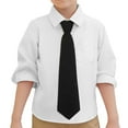 thumbnail image 1 of Kids Boys' Button Down Shirts Boys Formal Shirt Boys White Long Sleeve Shirt Boys School Uniform Shirts 7-8 Years Kids Clothes, 1 of 5