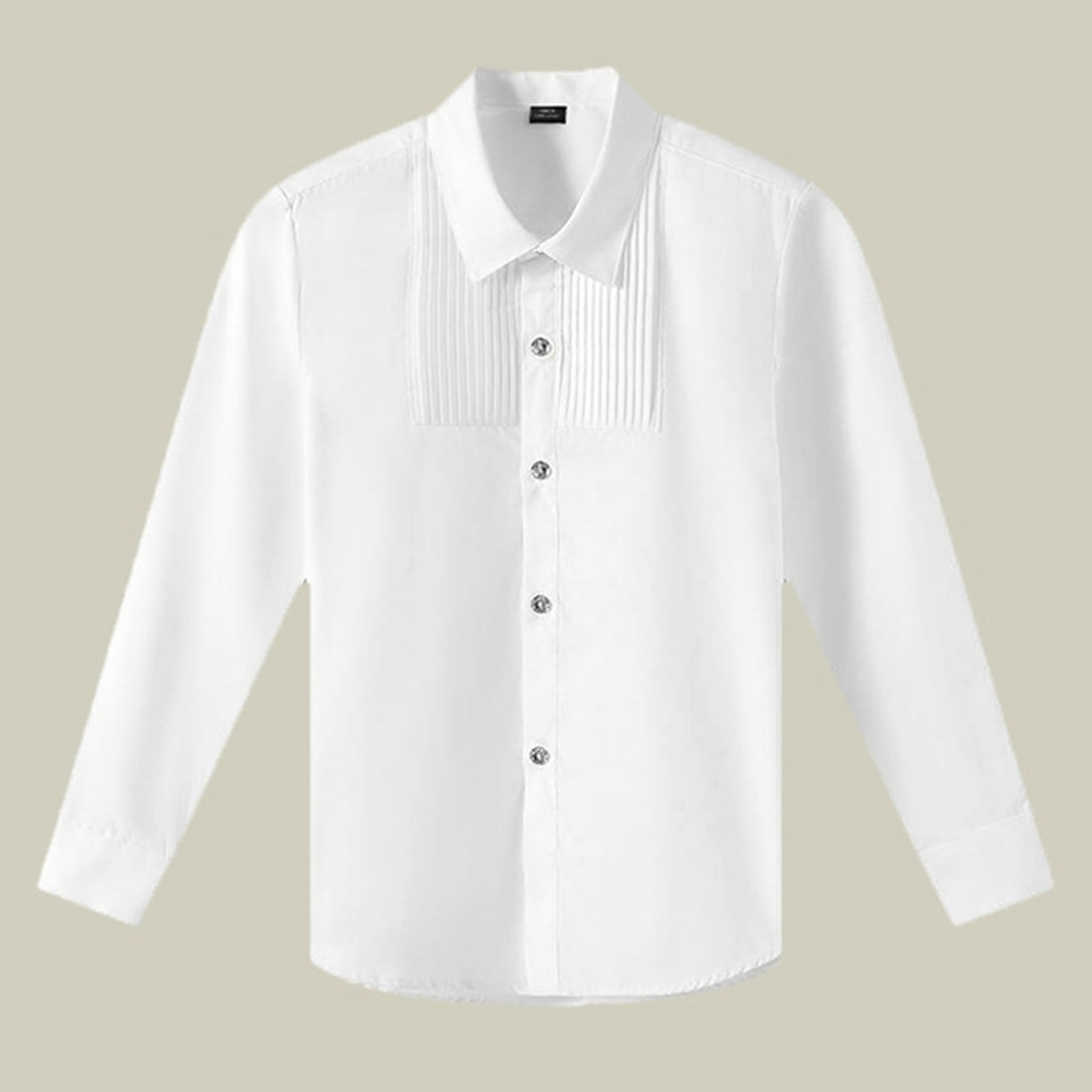 Boys White Formal Shirt