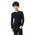 thumbnail image 1 of Kids Boys Compression Base Layers Quick Dry Long Sleeve Sports T-Shirts, 1 of 3