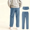 thumbnail image 1 of Kids Boys Corduroy Pants Elastic Waist Baggy Pants School Uniform Pants Boys Size 7-8 Years Pants, 1 of 5
