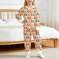 thumbnail image 1 of Kids Boys Easter Pajamas Crewneck Soft Comfort Long Sleeve Top Pants Easter Bunny 8-9 Years Pajamas Boy, 1 of 3