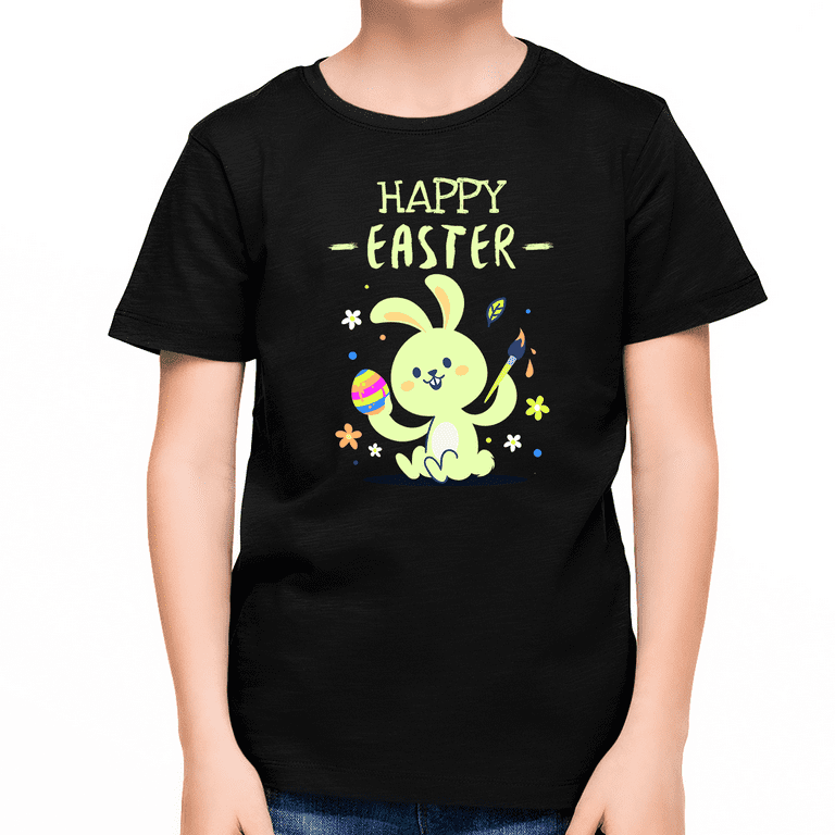 Funny Bunny Easter Shirt Cute Happy Rabbit Egg Easter Tee Funny Bunny Easter Shirt Cute Happy Rabbit Egg Easter Tee