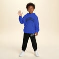 thumbnail image 1 of Kids Boys Girls Active Sweatsuit 2 Piece Long Sleeve Letter Graphic Soft Hoodie and Jogger Sweatpants Fall Winter Clothes Clothes for Kids Girls 7-8 Years, 1 of 5