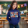 thumbnail image 1 of Kids Boys Girls Autumn WInter School Season Letter Printed Long Sleeve Hoodie Warm and Comfortable Tops Children's Clothing Girls Lined Sweatshirt Baby Hoodies Ink Zip up Hoodie 5t Hoodie Toddler, 1 of 3