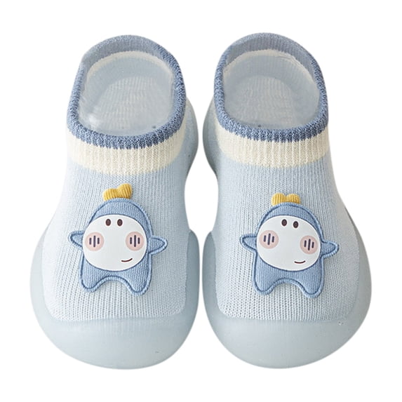 Kids Boys Girls Barefoot Water Shoes Toddler Kids Swim Non Slip Quick Drying Beach Sports Socks Shoes for Beach Outdoor Sports Blue Size 5.5 Toddler