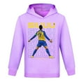 thumbnail image 1 of Kids Boys Girls CR7 Cristiano Ronaldo Football Star Cartoon Graphic Printed Costume Hoodies Sweatshirt Hooded Tracksuit Long Sleeve Pullover Jogging Hoody Casual Sweater Outerwear Clothes Gift 4-13, 1 of 2