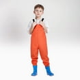 thumbnail image 1 of Kids Boys Girls Chest Waders Fishing Youth Waders Fishing Youth Waders Toddler Waders for Boys Girls 10-11, 1 of 6