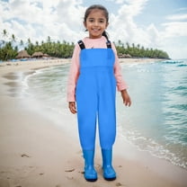 Kids Boys Girls Chest Waders Fishing Youth Waders Waterproof Unisex Waders Kid Waders Size 4T