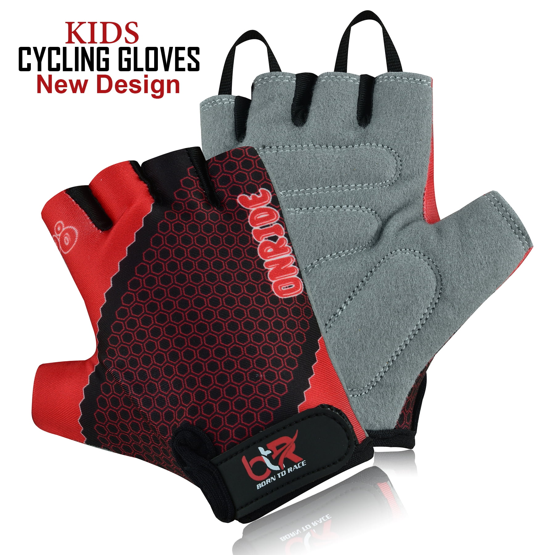 Kids Boys Girls Children Cycling Gloves Scooter BMX Bike Cycle Bicycle Riding Mitts Half Finger Gloves Red-XS (Age 10 to 11 Year) Kids Boys Girls Children Cycling Gloves Scooter BMX Bike Cycle Bicycle Riding Mitts Half Finger Gloves Red-XS (Age 10 to 11 Year)