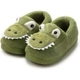 thumbnail image 1 of Kids Boys Girls Cute Cartoon Gator?Slippers?Winter Warm?Furry Animal House Shoes?Toddler?Indoor Bedroom Shoe, 1 of 6