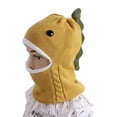 thumbnail image 1 of Kids Boys Girls Dinosaur Winter Knit Hat Baby Toddler Thick Scarf Earflap Hood Scarves Skull Caps, 1 of 4