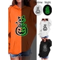 thumbnail image 1 of Kids Boys Girls Halloween Graphic Hoodie Long Sleeve Pullover Sweatshirt with Kangaroo Pocket for Costume Parties Ages 2-12, 1 of 8