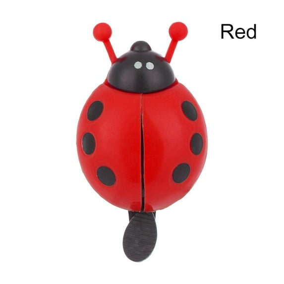 Kids Boys Girls Horn Cycling Accessories Kid Beetle Bicycle Bell Bike Alarm Ring Handlebar Lovely Ladybug RED