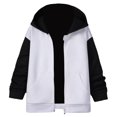 thumbnail image 1 of Kids Boys Girls Jacket Toddler Light Jacket Zip-up Hoodie Kids Sweatshirt Jacket Coat Resistant Windbreaker Jacket Toddler Girl Spring Jacket Jacket for Boys Girls, 1 of 5