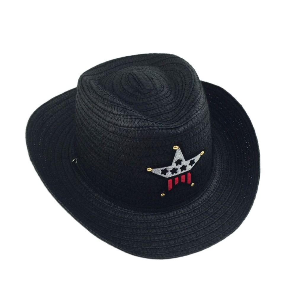 Kids Jackaroo Hat, Black