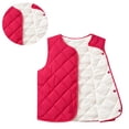 thumbnail image 1 of Kids Boys Girls Puffer Vest Kids Winter Vest Light Weight Down Vest with Button Down Windproof Down Jacket Sleeveless Kids Winter Jacket 5-6 Years, 1 of 3