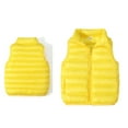 thumbnail image 1 of Kids Boys Girls Puffer Vest Kids Winter Vest Light Weight Down Vest with Zip Up Cute Jacket Sleeveless Warm Fleece Outerwear 5-6 Years, 1 of 4