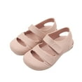thumbnail image 1 of Kids Boys Girls Sandals Solid Color Non-Slip Soft Bottom Clogs Slides, 1 of 6